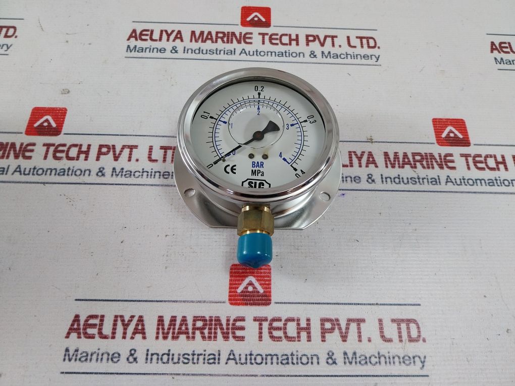 Slc 0-4 Bar Pressure Gauge 0-0.4 Mpa