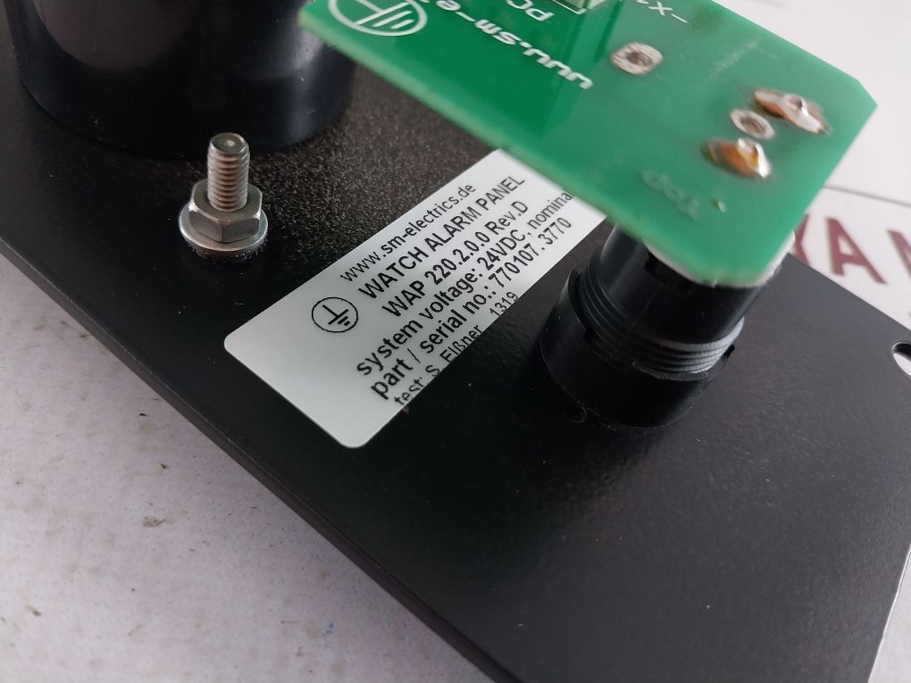 Sm Electrics Pcb11001.2 Watch Alarm Panel Pk35N29Ep24Vq