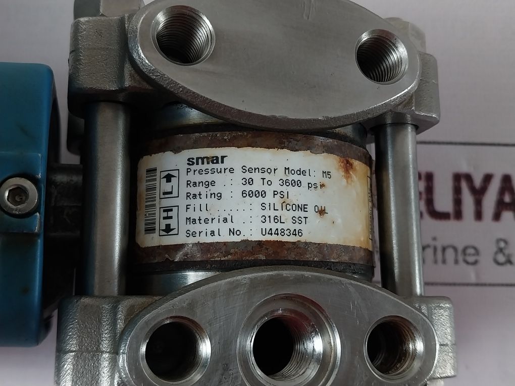 Smar Ld301 Pressure Temperature Transmitter Model M5 12-42 Vdc 4-20 Ma