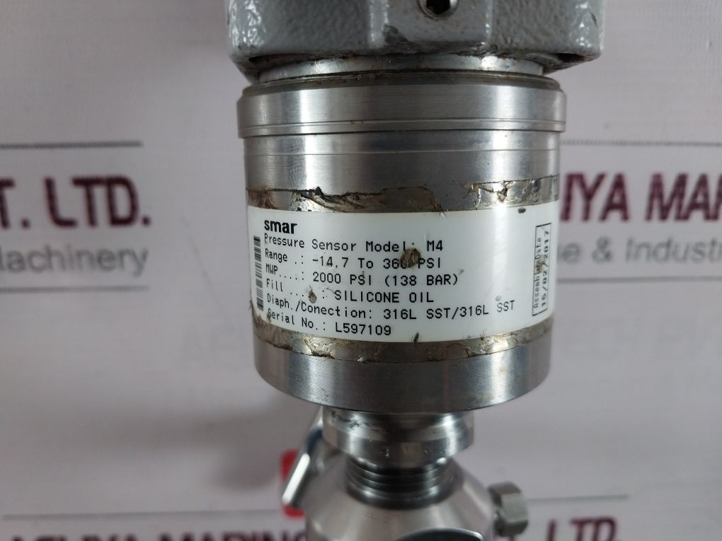 Smar Pressure Sensor Model: M4 – Aeliya Marine Tech