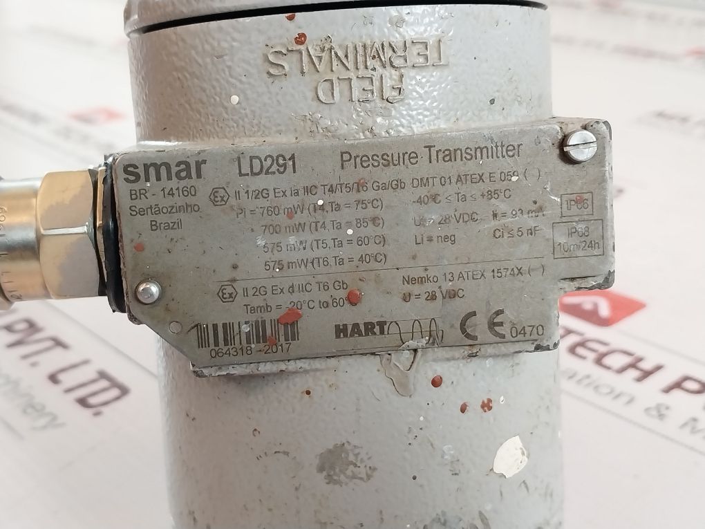 Smar Pressure Sensor Model: M4 – Aeliya Marine Tech