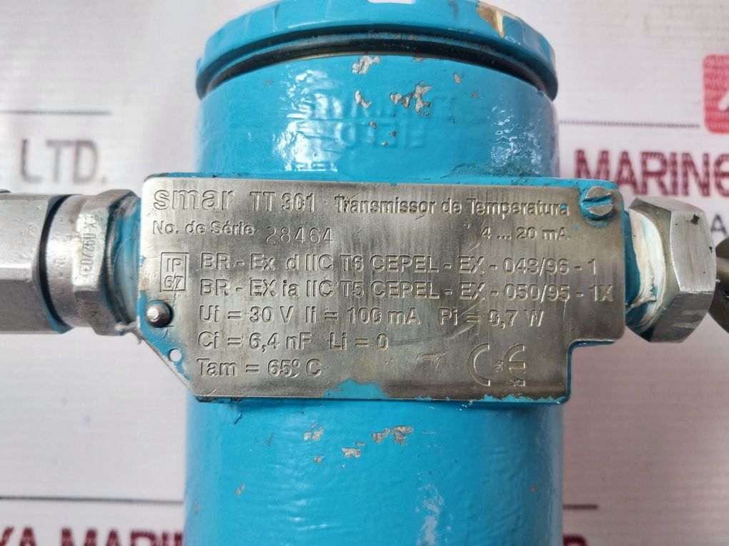 Smar Tt 301 Temperature Transmitter 4 To 20 Ma 30V