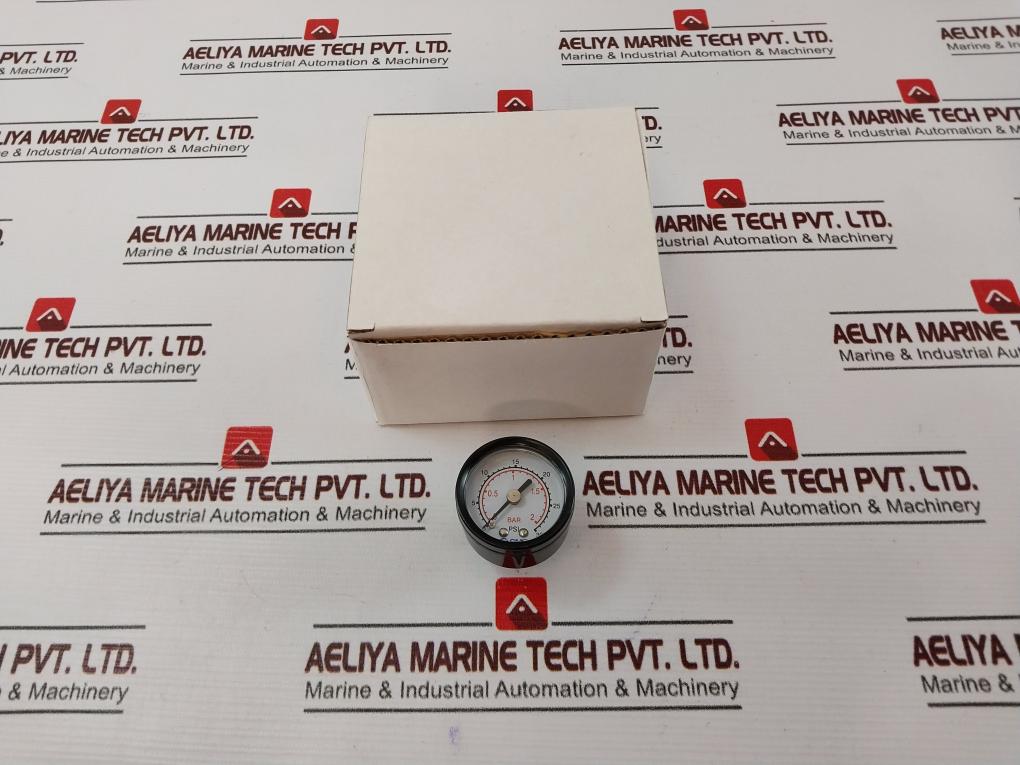 Smc 0-2 Bar Air Pressure Gauge 0-30 Psi