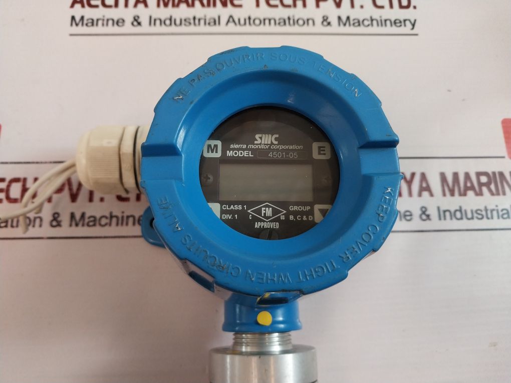 Smc 4501-05 Pressure Transmitter 0-100Ppm