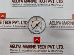 Smc 4K8-2,5 Pressure Gauge 5-30 Psi 6060971