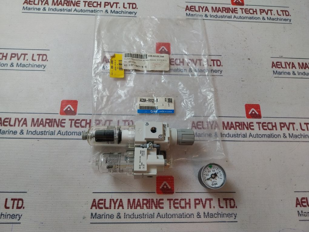 Smc Ac20A-f01Cg-b Filter Regulator 0-1 Mpa