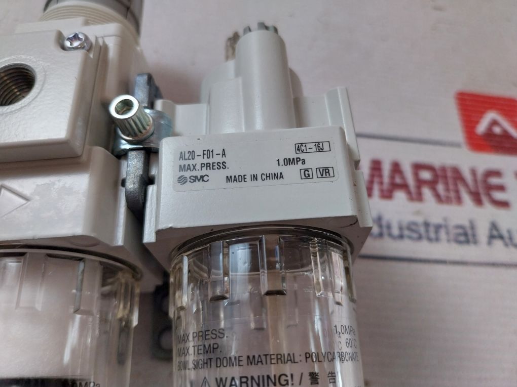 Smc Ac20A-f01Cg-b Filter Regulator 0-1 Mpa