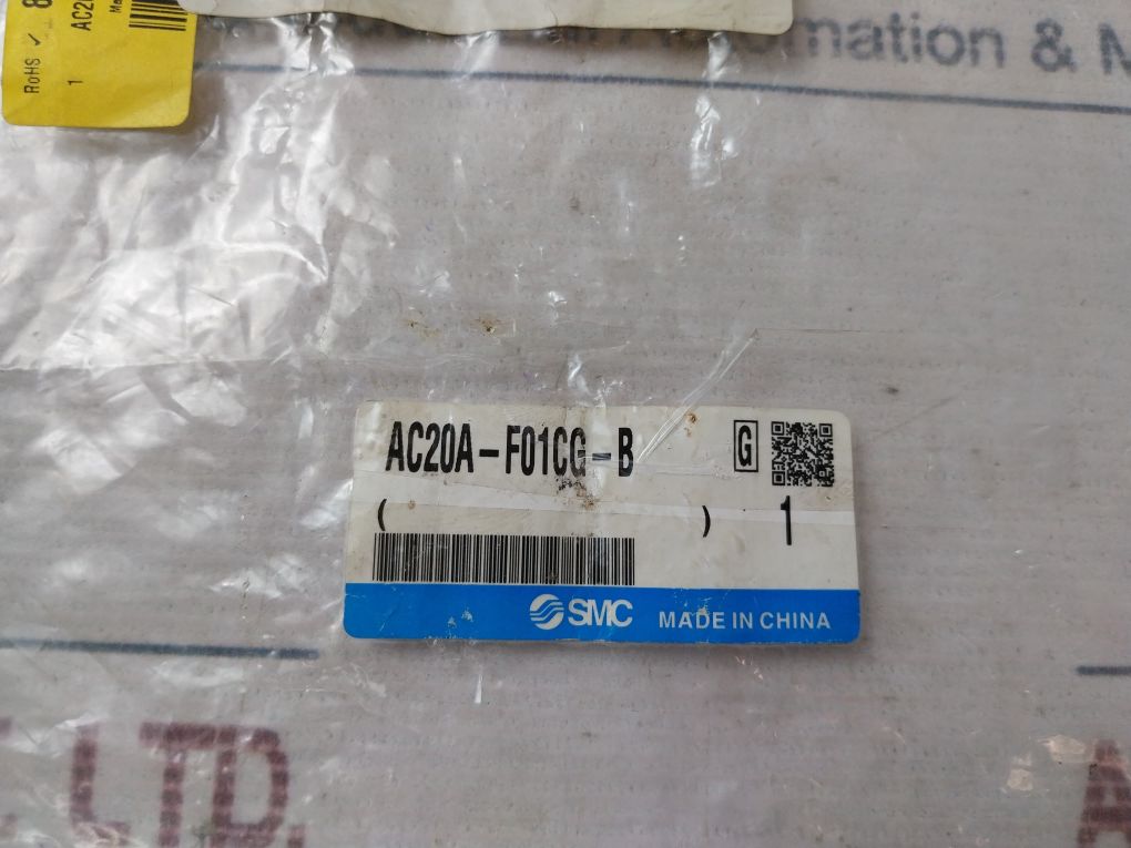 Smc Ac20A-f01Cg-b Filter Regulator 0-1 Mpa