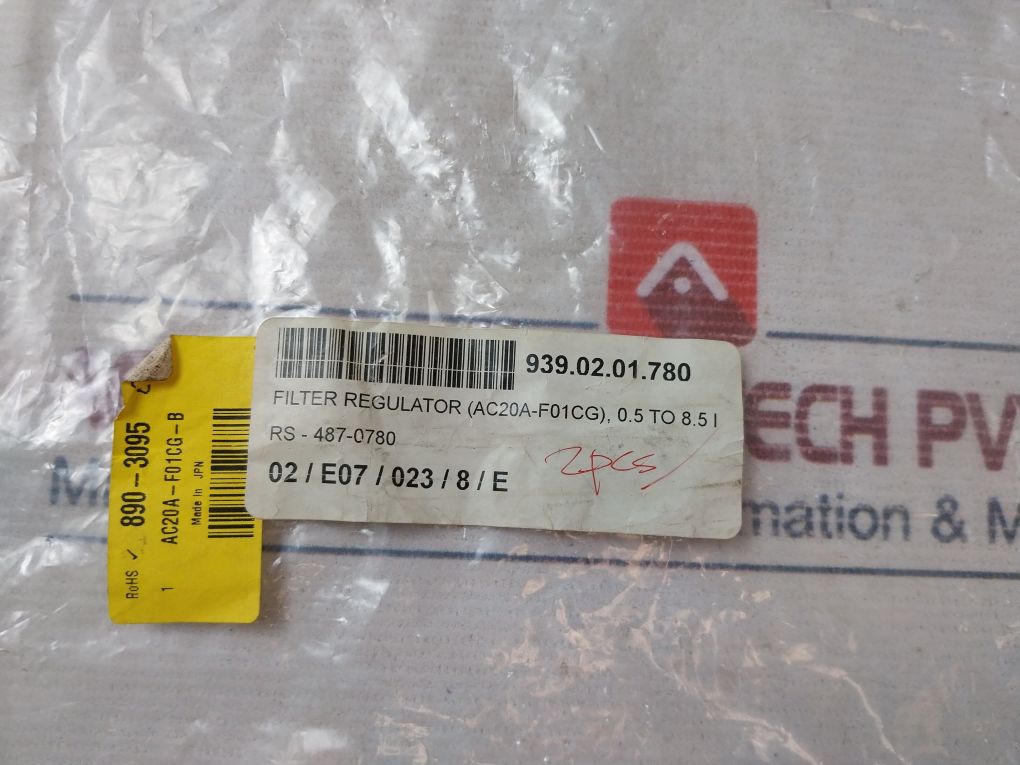 Smc Ac20A-f01Cg-b Filter Regulator 0-1 Mpa