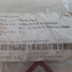 Smc Al20-f02 Air Lubricator
