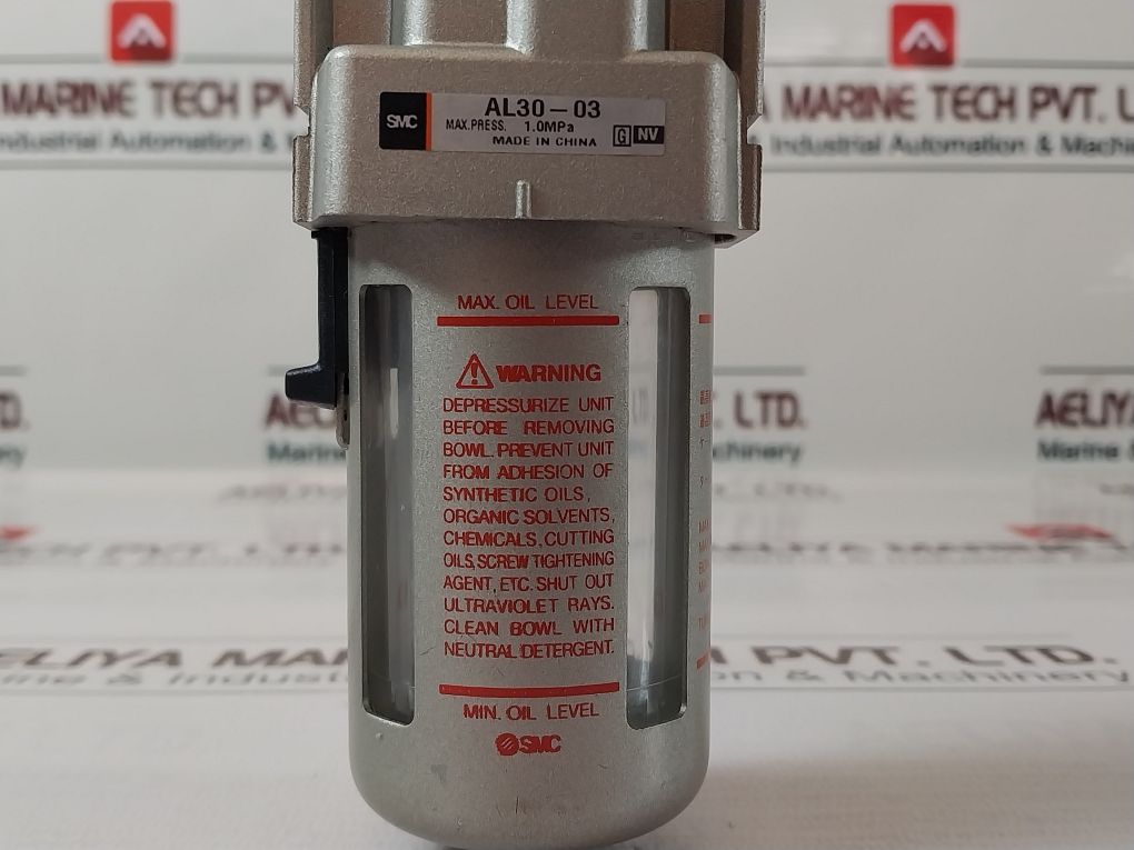 Smc Al30-03 Pneumatic Lubricator 1.0Mpa 60°C