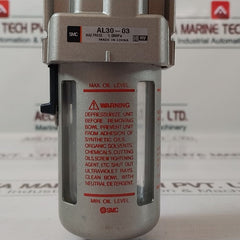 Smc Al30-03 Pneumatic Lubricator 1.0Mpa 60°C