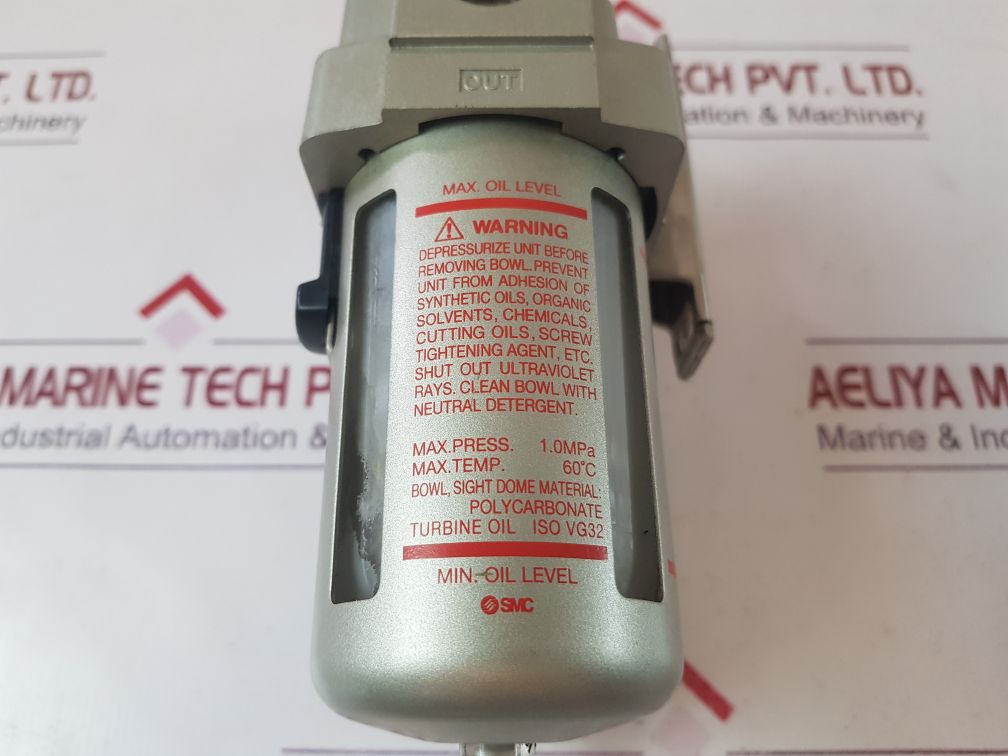Smc Aw40-f04E Filter RegulatorController With Al40-f04 Lubricator