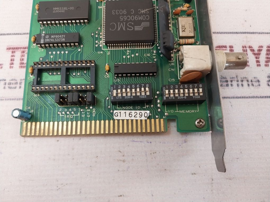 Smc Com90C65 Pcb Card 17-20000I