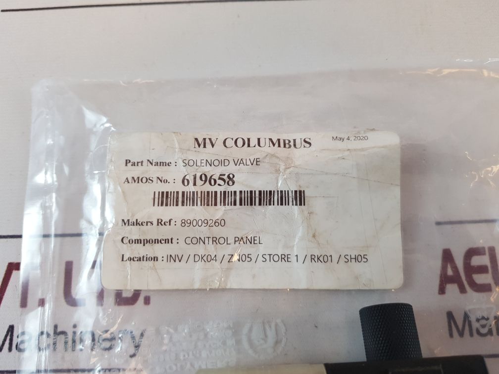 Smc Evt317-5Dz-02F-q Solenoid Valve Dc24V
