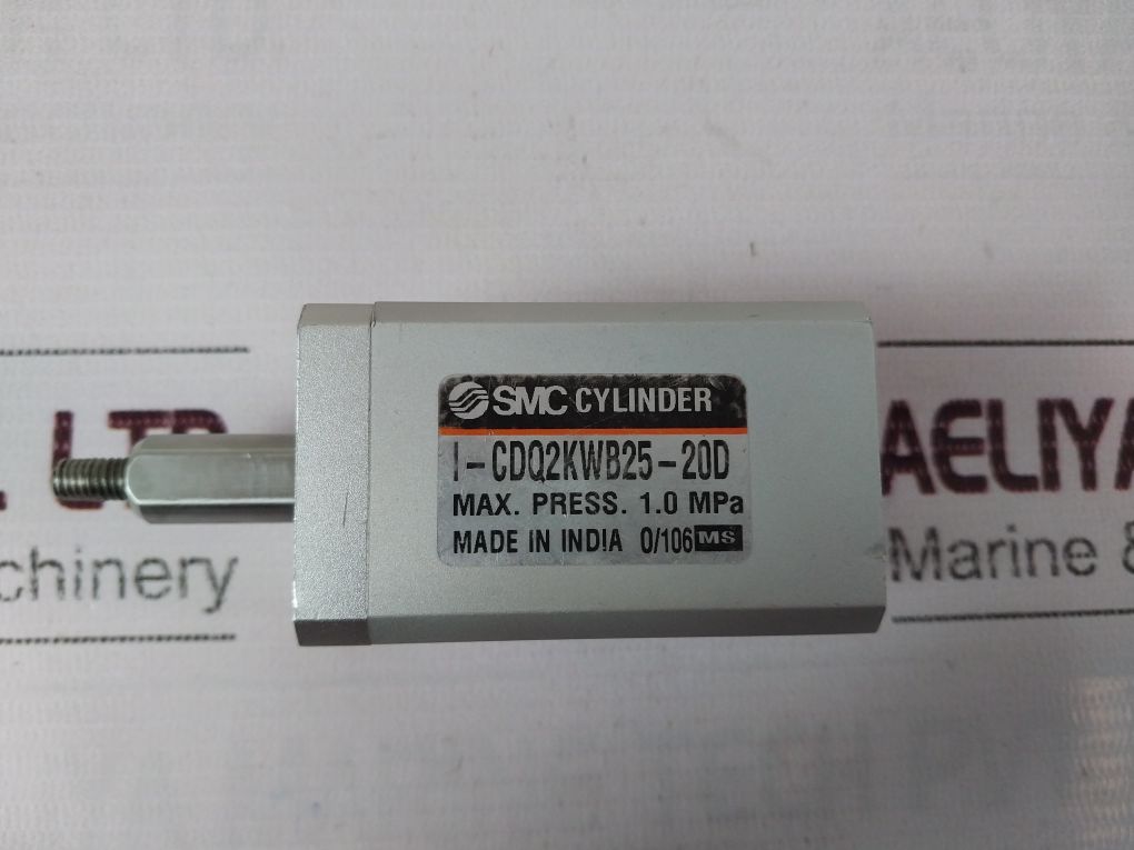 Smc I-cdq2Kwb25-20D Compact Air Cylinder 0/106 Ms