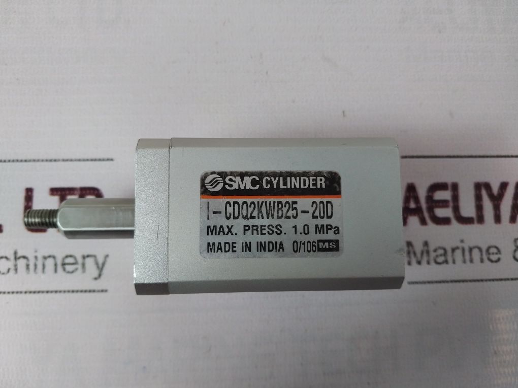 Smc I-cdq2Kwb25-20D Compact Air Cylinder 0/106 Ms
