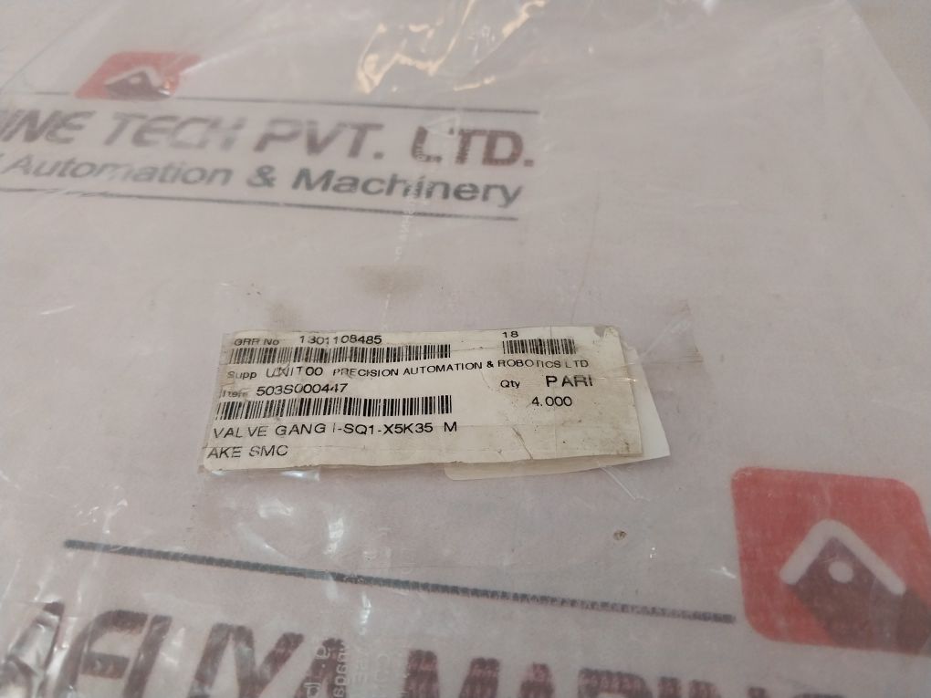 Smc I-sq1-x5K35 Solenoid Valve Island And D-sub Connector Sq1141-5L-c6