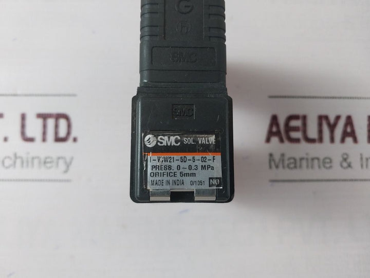 Smc I-vcw21-5D-5-02-f Solenoid Valve