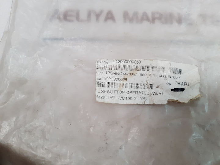 Smc I-vm130-01-33R Mechanical Valve