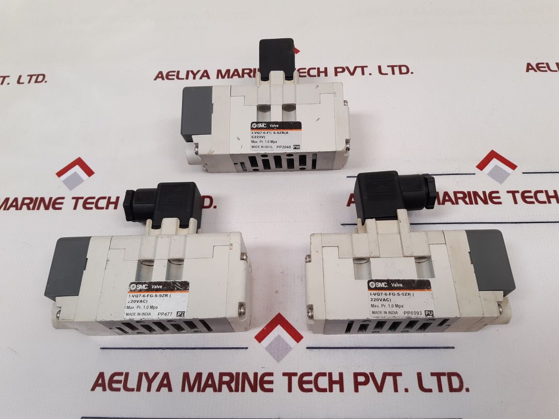 Smc I-vq7-6-fg-s-9Zr(220Vac) Iso Solenoid Valve
