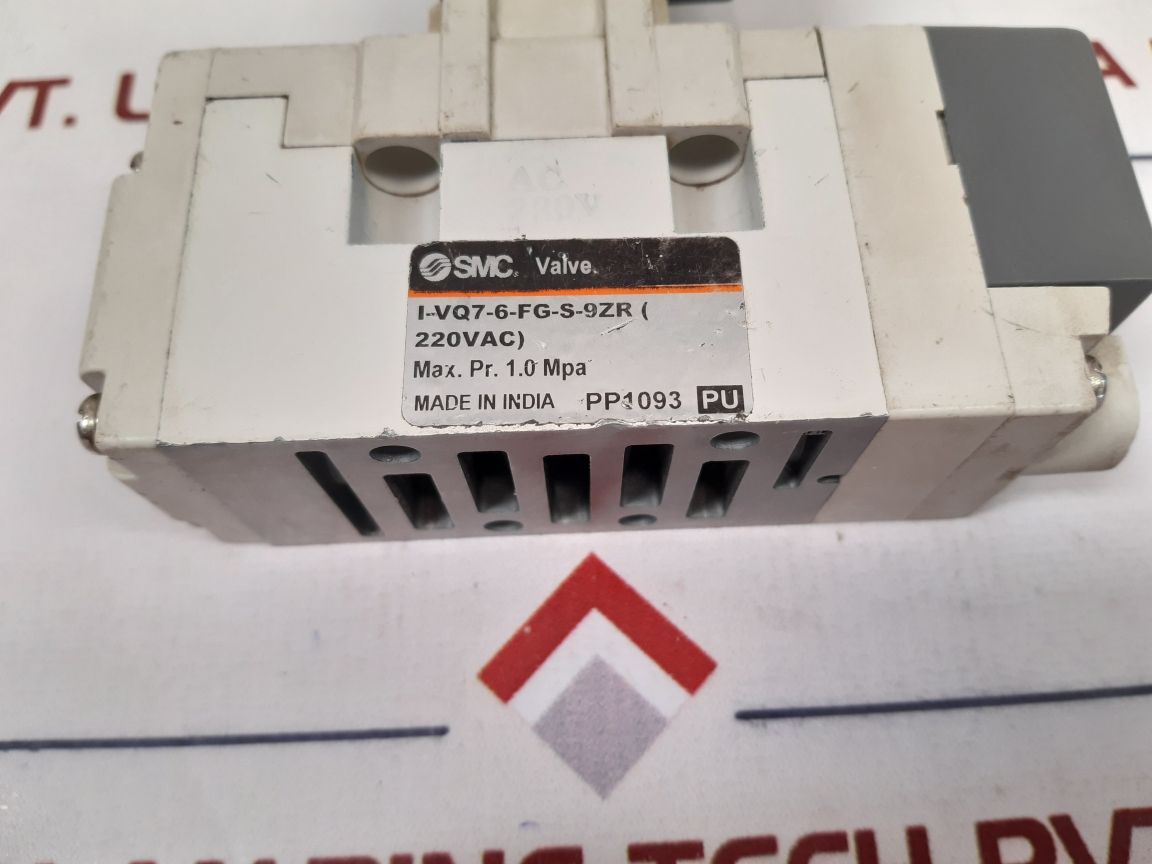 Smc I-vq7-6-fg-s-9Zr(220Vac) Iso Solenoid Valve