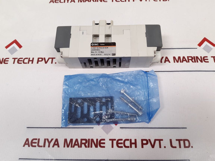 Smc I-vq7-6-fig-d-9Zr (220Vac) Iso Solenoid Valve New
