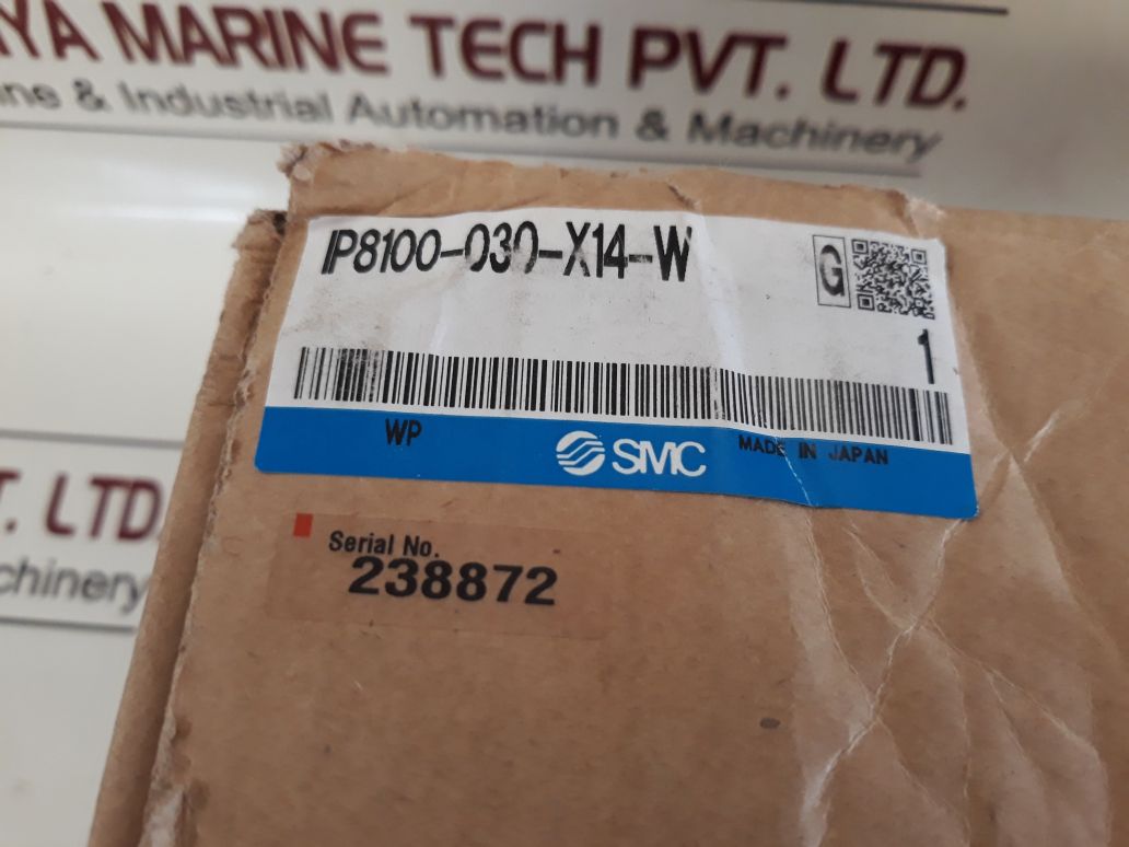 Smc Ip8100-030-x14-w Electro Pneumatic Positioner 035450