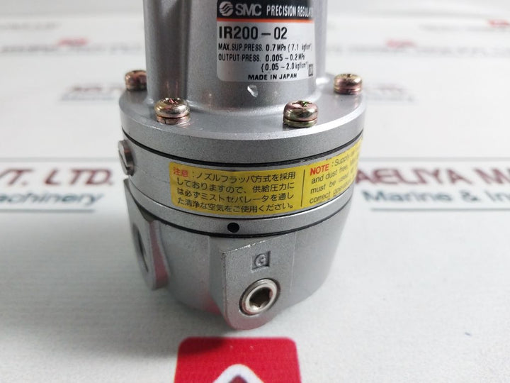 Smc Ir200-02 Precision Regulator 0.005 ~ 0.2 Mpa