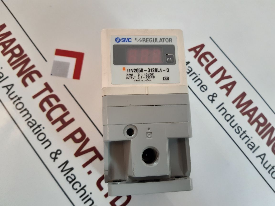 Smc Itv2050-312Bl4-q E/P Regulator

