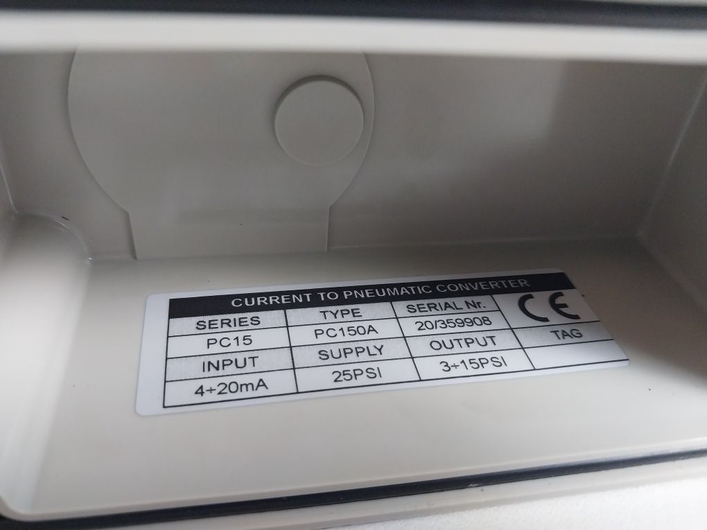 Smc Pc15 Current To Pneumatic Converter Pc150A