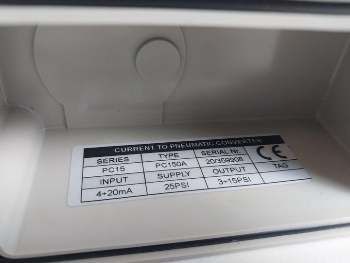 Smc Pc15 Current To Pneumatic Converter Pc150A
