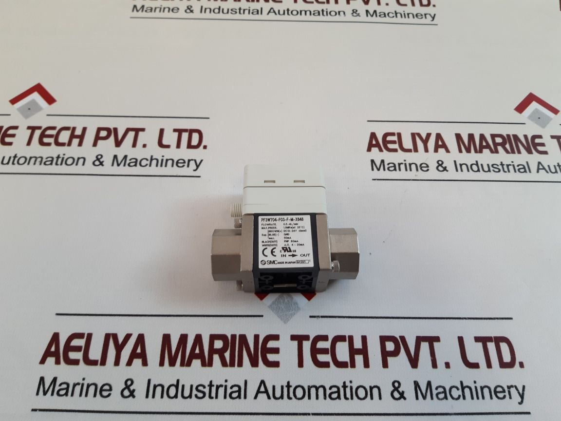 Smc Pf3W704-f03-f-m-x648 Digital Flow Switch