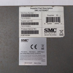 Smc Smc-ez1024Dt Ethernet Switch