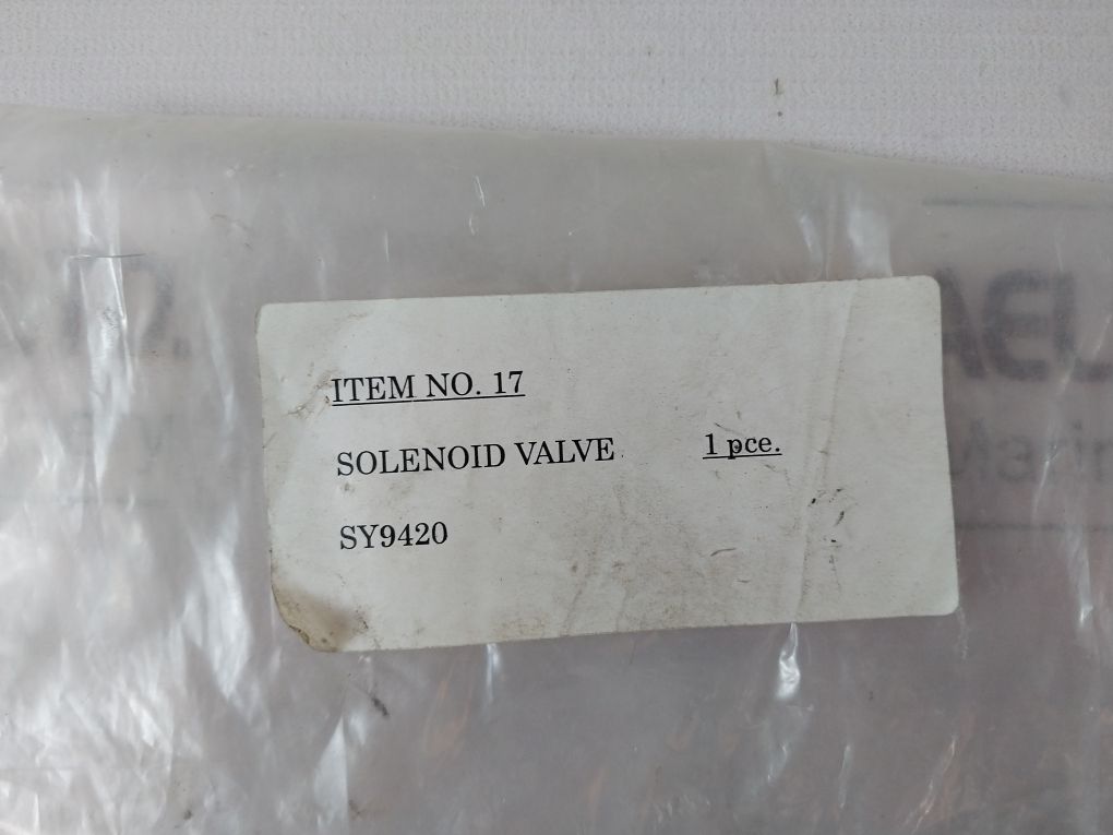 Smc Sy9420-1Dze-03 Solenoid Valve 100 Vac
