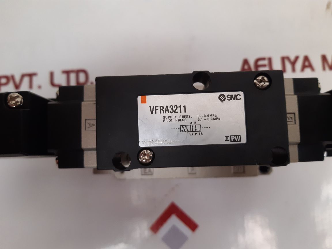 Smc Vfra3211-02F Pneumatic Air Pilot Valve
