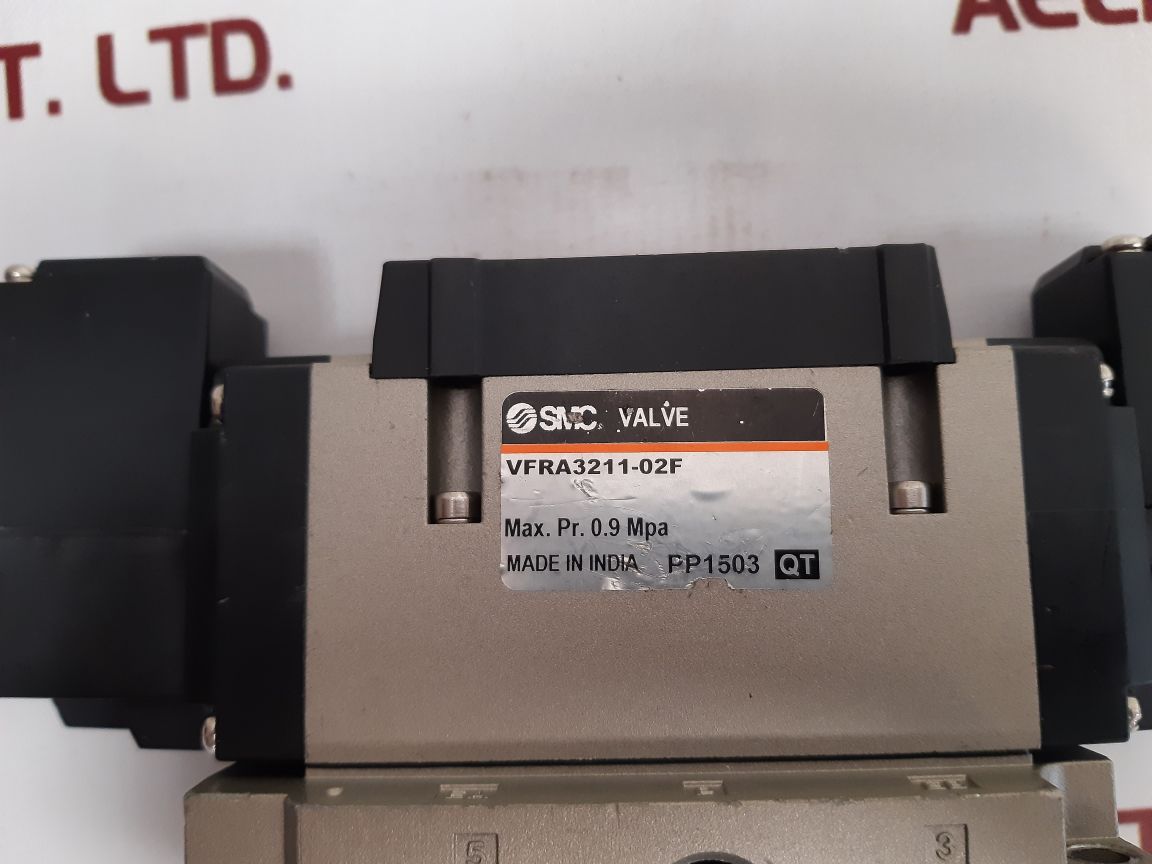 Smc Vfra3211-02F Pneumatic Air Pilot Valve