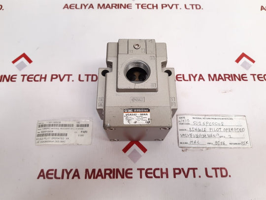 Smc Vga342-06Na Air Operated Valve