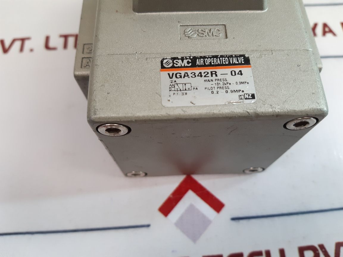 Smc Vga342R-04 Air Operated Valve
