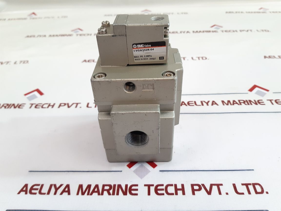 Smc Vga342R-04 Air Operated Valve