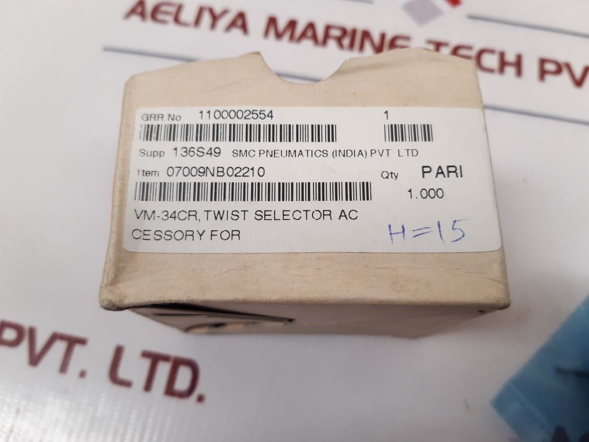 Smc Vm-34Cr Rotary Switch