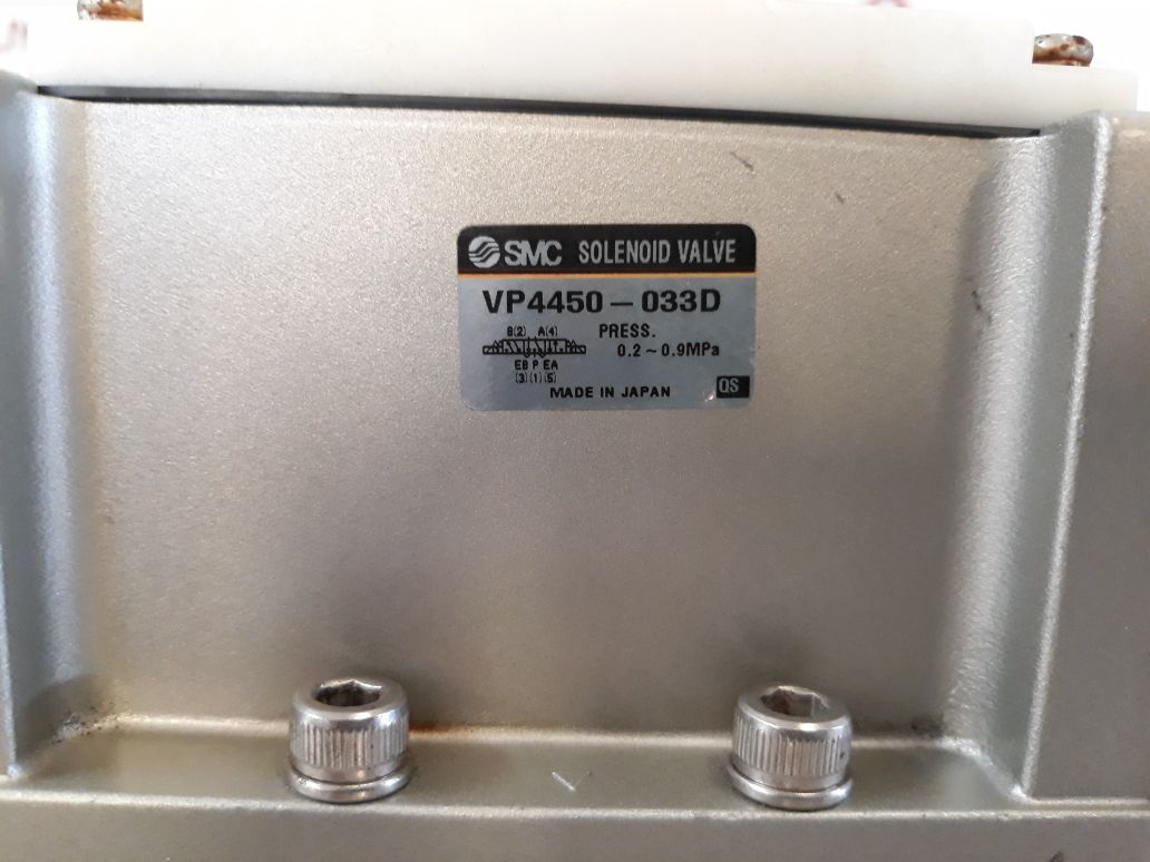 Smc Vp4450-033D Solenoid Valve