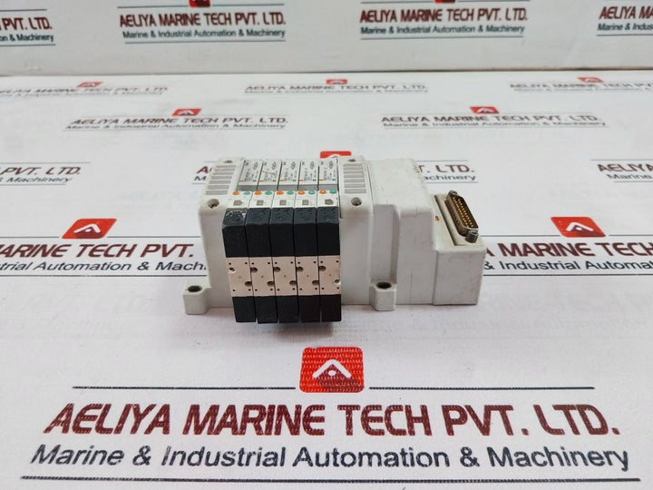 Smc Vqc1-lok006 Valve Terminal With 5 Solenoid Valves