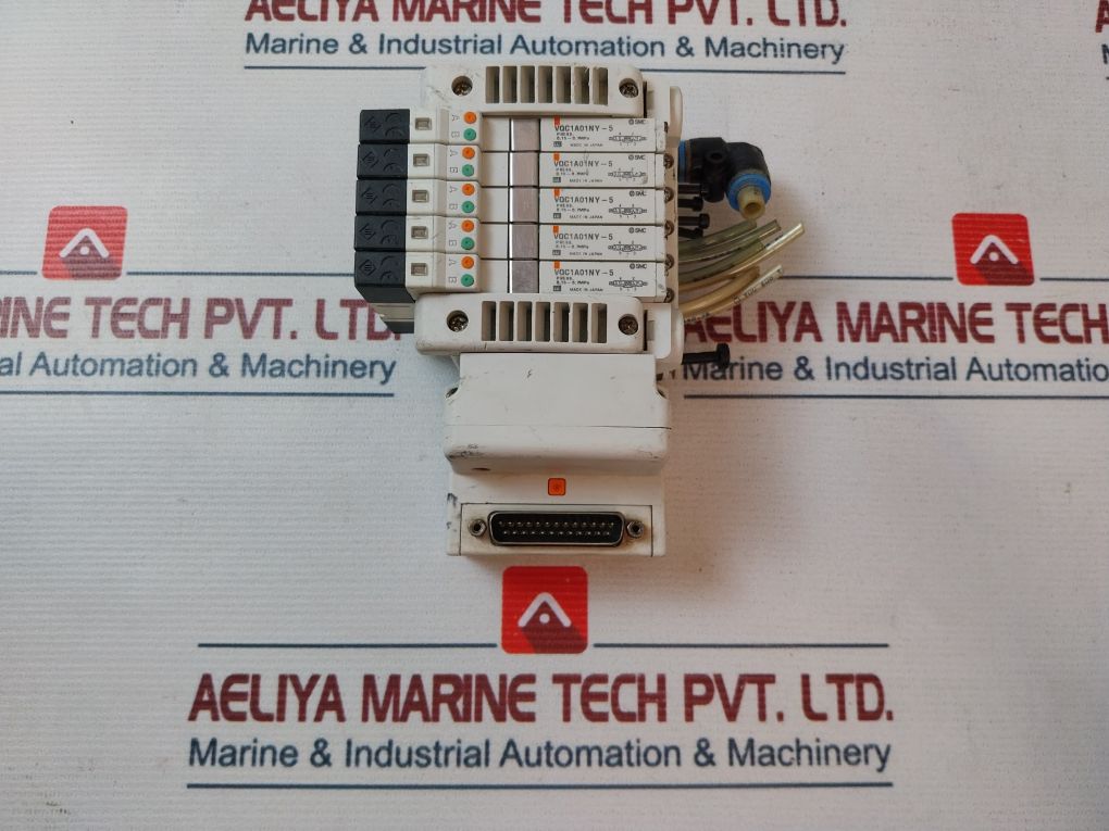 Smc Vqc1-lok006, Vqc1A01Ny-5 Valve Terminal With 5 Solenoid Valve