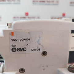 Smc Vqc1-lok006, Vqc1A01Ny-5 Valve Terminal With 5 Solenoid Valve