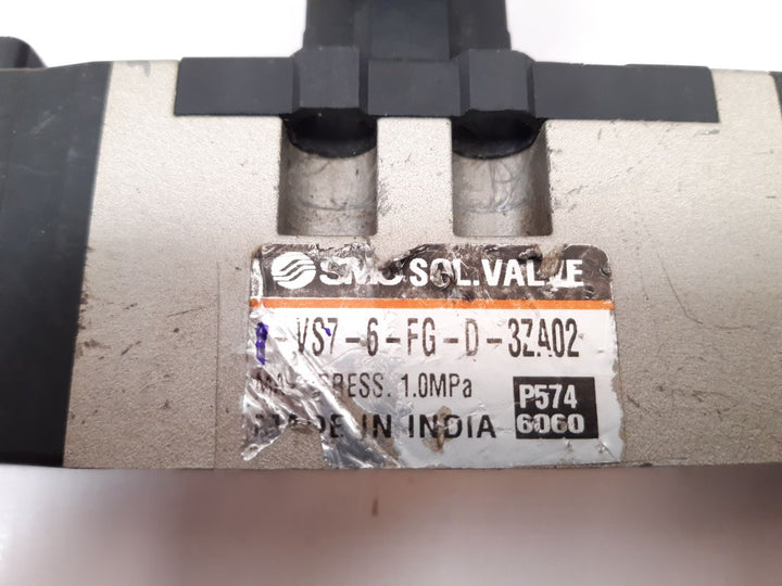 Smc Vs7-6-fg-d-3Za02 Solenoid Valve