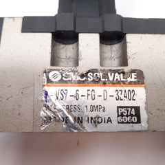 Smc Vs7-6-fg-d-3Za02 Solenoid Valve