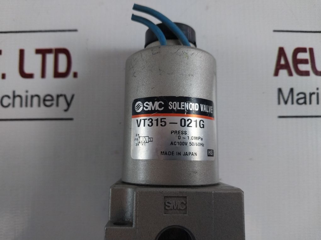 Smc Vt315-021G Solenoid Valve