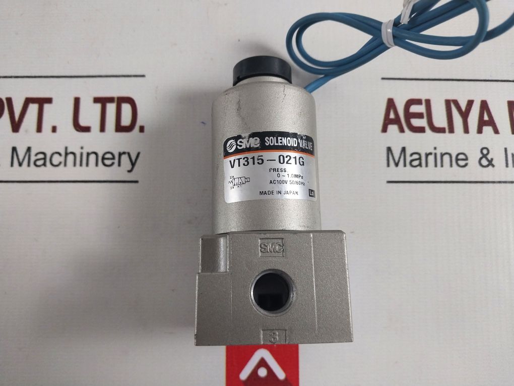 Smc Vt315-021G Solenoid Valve 