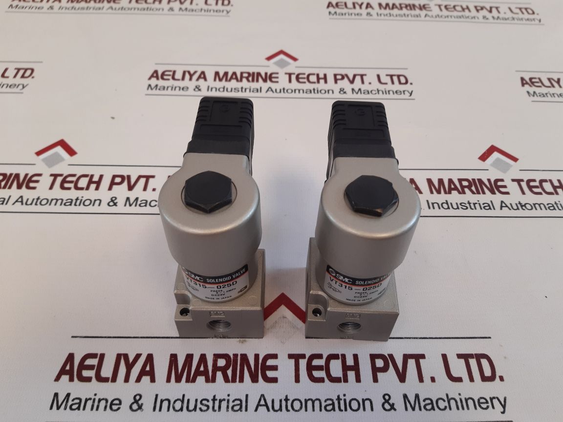 Smc Vt315-025D Solenoid Valve 0~1.0 Mpa
